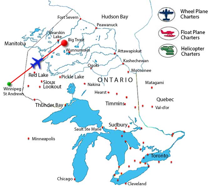 Winnipeg  Charter Flights